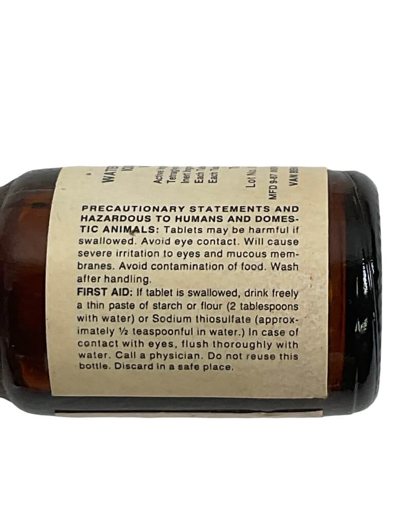 US Army Purification Tablets With Contents 1 US Army Purification Tablets With Contents 1