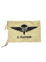 Belgian Airborne A Platoon Commando Pennant 7 1/2" X 11 1/2"