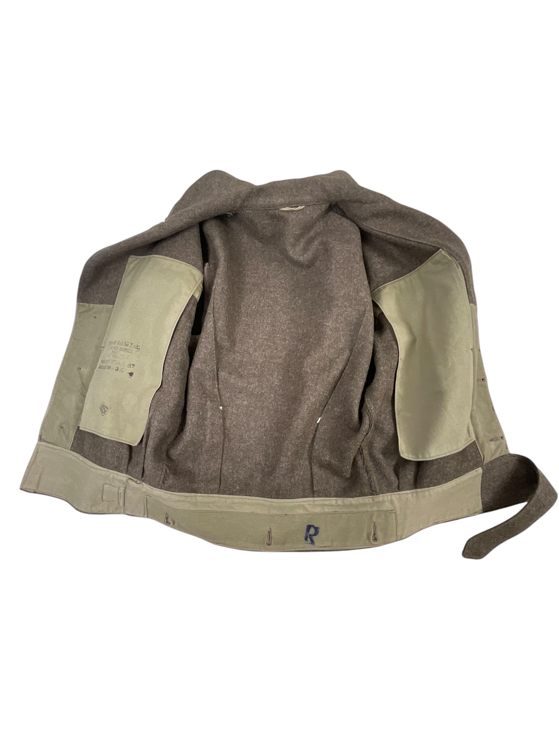 Canadian Forces Korean War PWOR Officer's Battledress Jacket Size 5 Dated 1952 Canadian Forces Korean War PWOR Officer's Battledress Jacket Size 5 Dated 1952