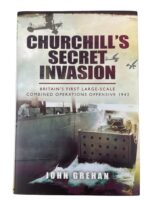 WW2 British Churchill's Secret Invasion Used Hardcover Reference Book