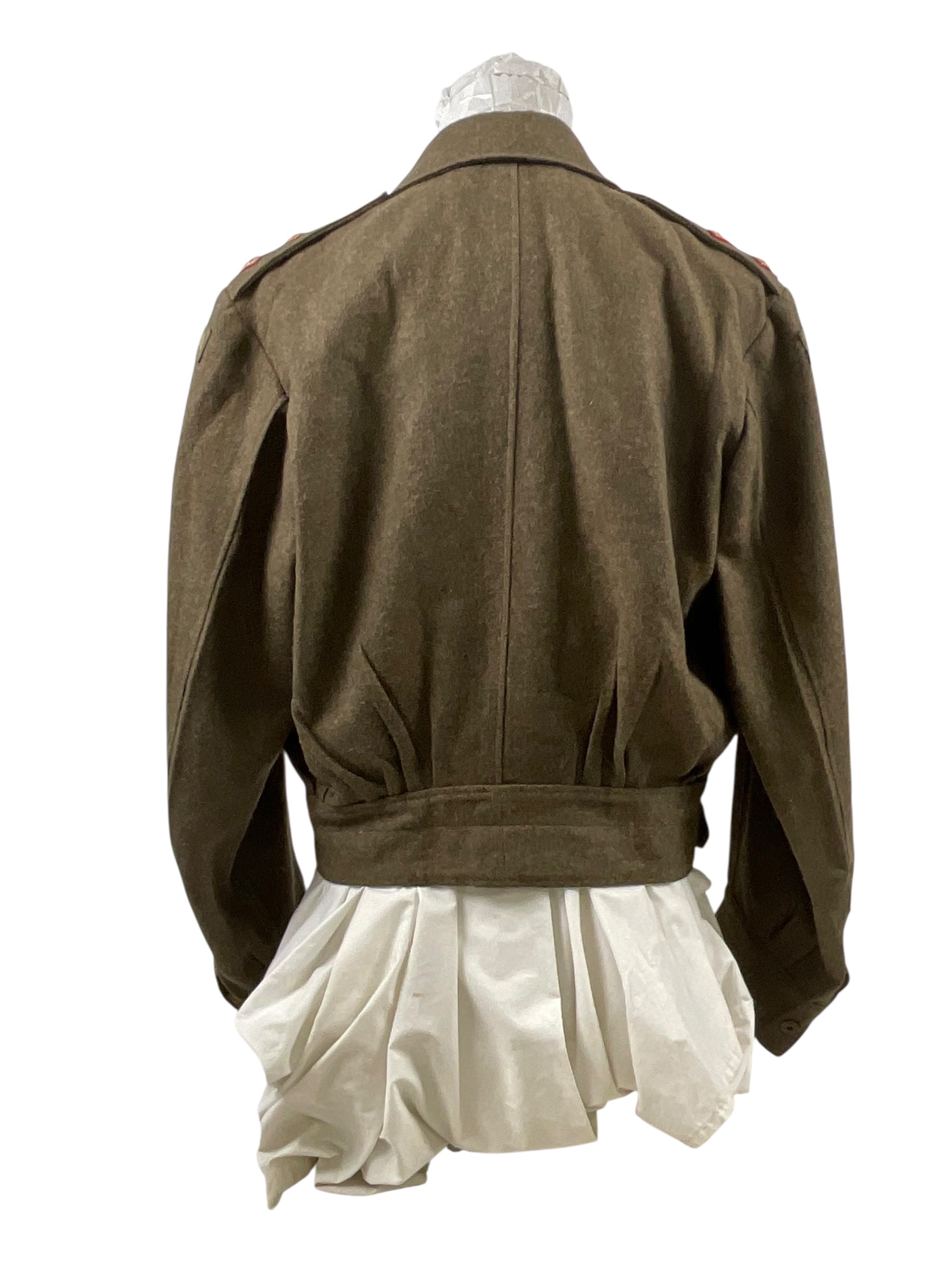 WW2 Canadian Army Officer's Battledress Jacket Size 11 Dated 1944 WW2 Canadian Army Officer's Battledress Jacket Size 11 Dated 1944