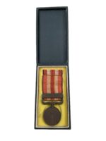 Japanese Manchurian Incident War Medal 1931-34 Full Size In Case With Medal Bar Japanese Manchurian Incident War Medal 1931-34 Full Size In Case With Medal Bar