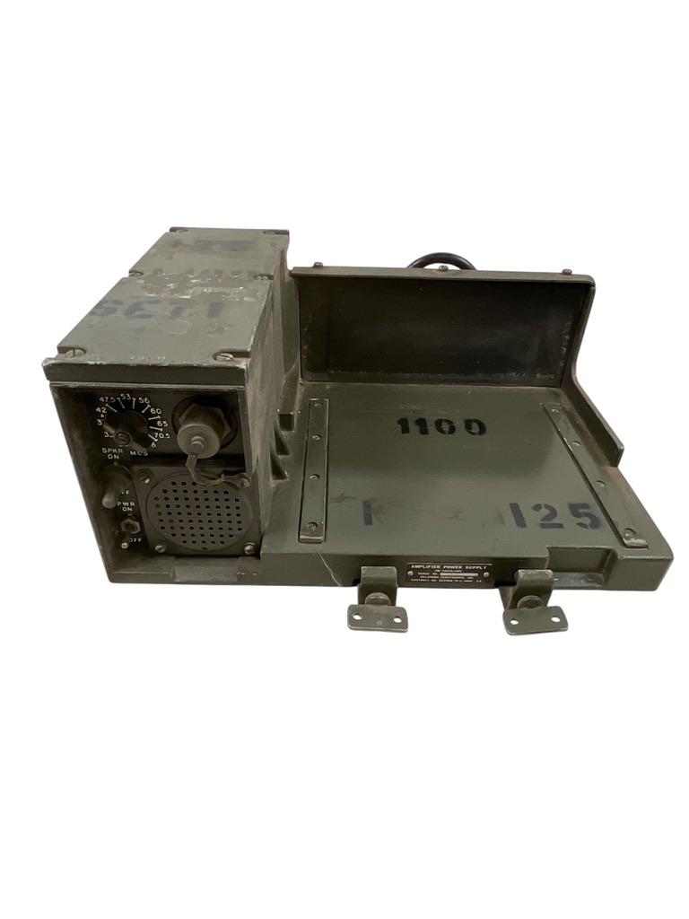 US Army Amplifier Power Supply Vehicle Radio Mount US Army Amplifier Power Supply Vehicle Radio Mount