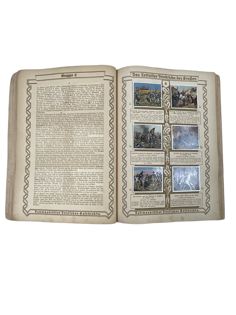WW2 German Cigarette Card Album Eckstein-Halpaus Complete WW2 German Cigarette Card Album Eckstein-Halpaus Complete