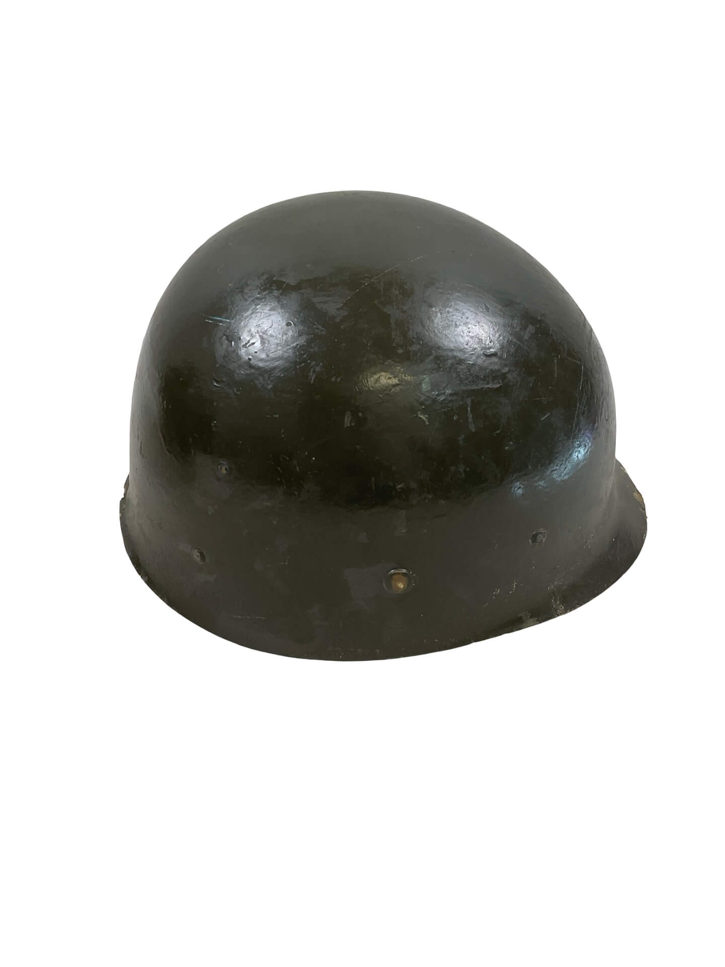WW2 US M1 Helmet Rear Seam Swivel Bale With Liner WW2 US M1 Helmet Rear Seam Swivel Bale With Liner