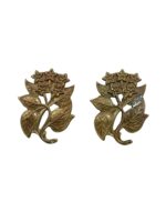 WW2 Canadian Cape Breton Highlanders Collars Insignia Pair WW2 Canadian Cape Breton Highlanders Collars Insignia Pair
