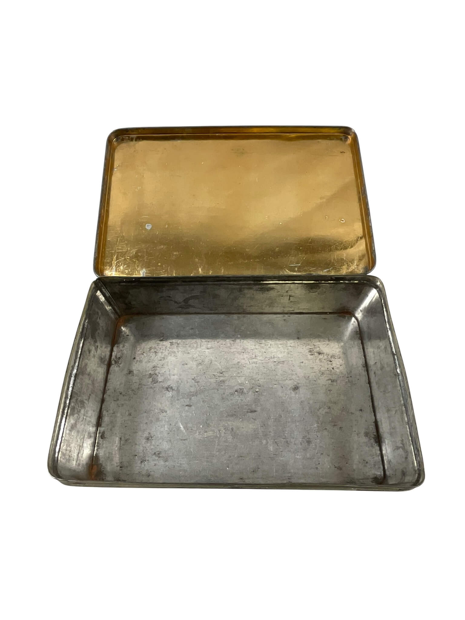 WW1 Canadian CEF Biscuit Tin October 1915 Dated EMPTY WW1 Canadian CEF Biscuit Tin October 1915 Dated EMPTY