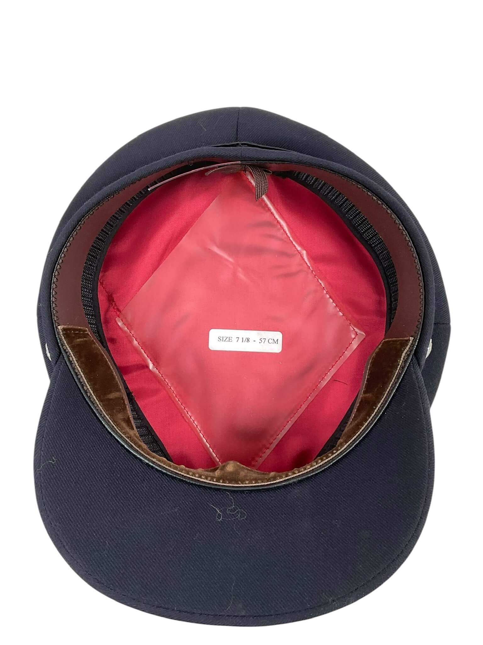 Canadian Fire Department Peak Cap Hat With Badge Size 7 1/8 Canadian Fire Department Peak Cap Hat With Badge Size 7 1/8