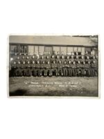 WW2 Canadian Army School of Infantry K Troop Training Wing C.A.S. of 1 Group Photo 5" X 7" Named