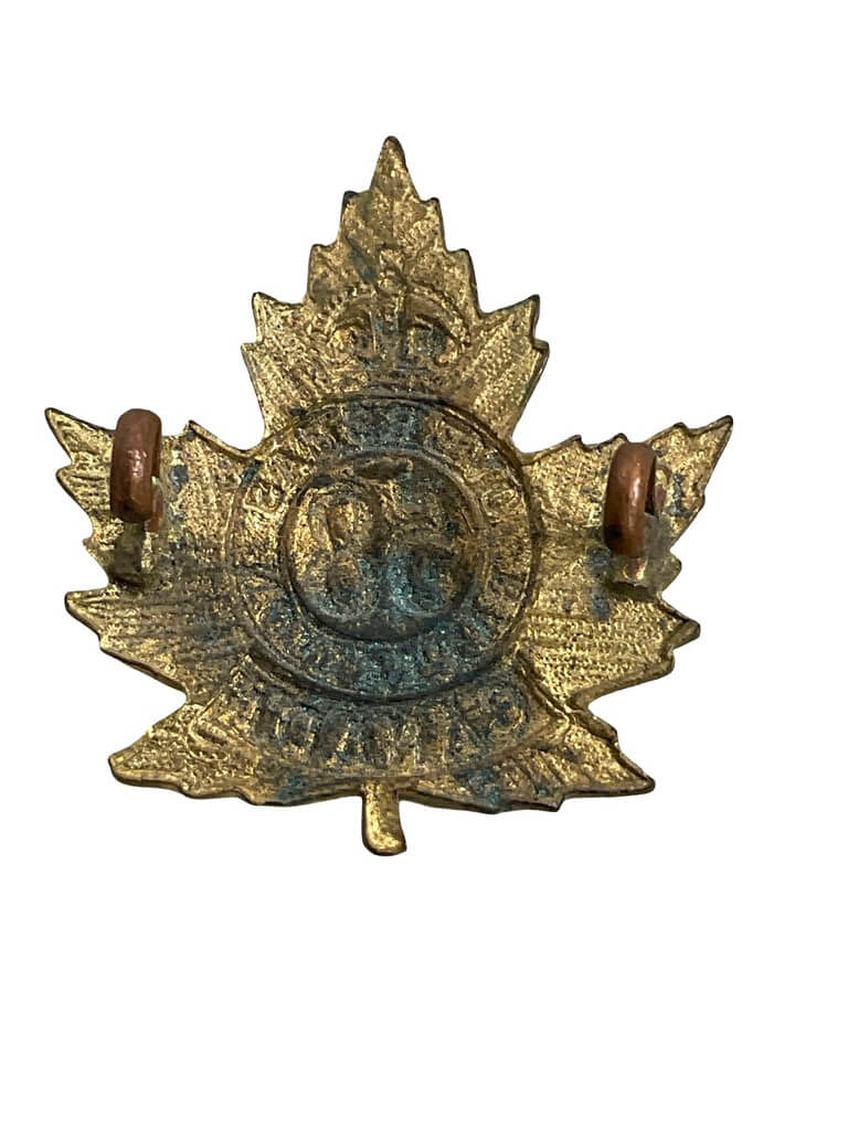 WW1 Canadian CEF 58th Battalion Cap Badge WW1 Canadian CEF 58th Battalion Cap Badge