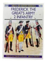 German Frederick the Great's Army 2 Infantry Osprey Men At Arms No 240 Used Hardcover Reference Book