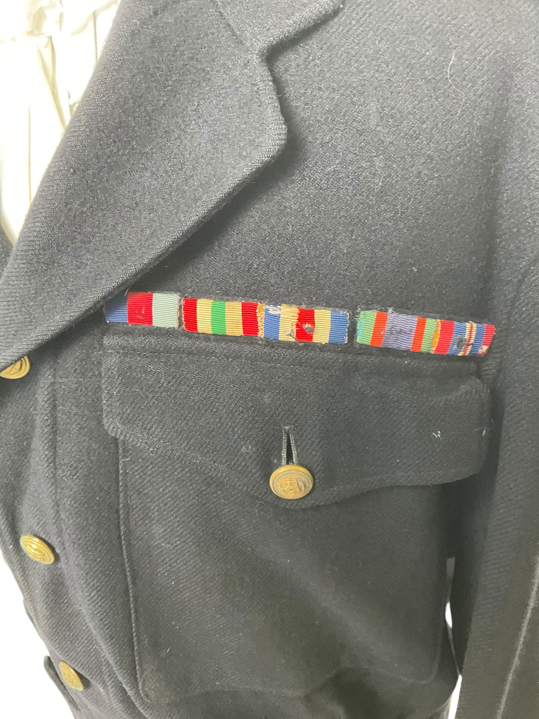 WW2 British Merchant Navy Second Officer's Battledress WW2 British Merchant Navy Second Officer's Battledress