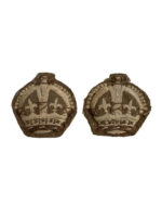 WW1 Canadian CEF Warrant Officer Crowns Insignia Pair