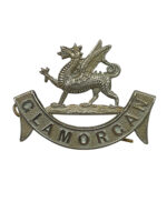 WW1 British BEF Glamorgan Regiment Cap Badge