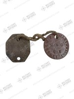 WW1 Canadian CEF Machine Gun Corps Dog Tags Named