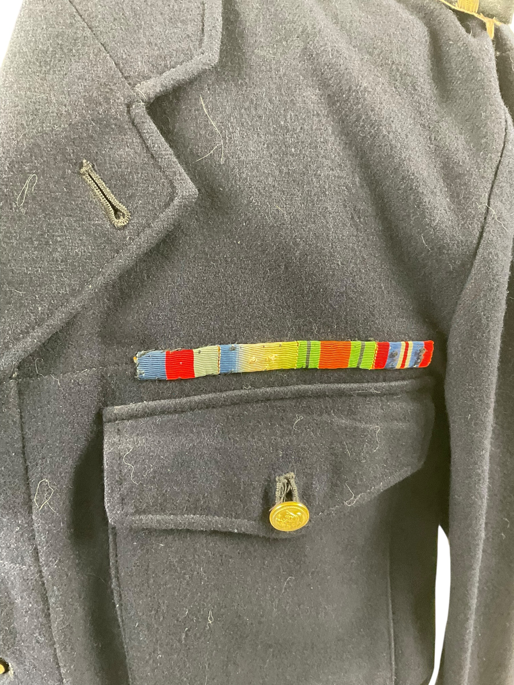WW2 British Merchant Navy Sub-Lieutenant Officer's Battledress 42 Chest WW2 British Merchant Navy Sub-Lieutenant Officer's Battledress 42 Chest