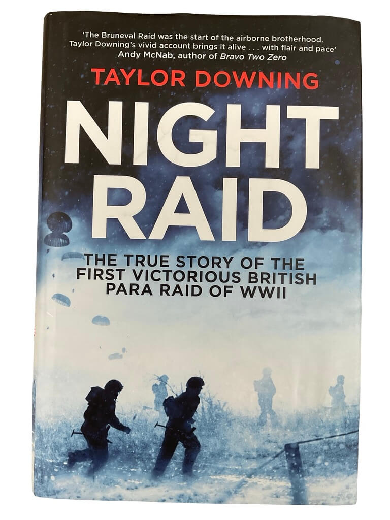 WW2 British Parachute Regiment Night Raid Used Hardcover Reference Book WW2 British Parachute Regiment Night Raid Used Hardcover Reference Book
