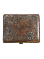 WW1 Imperial Russian Commemorative Cigarette Case EMPTY