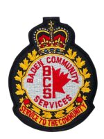 Canadian Forces Baden Community Services Heraldic Colour Patch Vintage Canadian Forces Baden Community Services Heraldic Colour Patch Vintage
