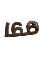 WW1 Canadian CEF 166 Shoulder Number Insignia Single WW1 Canadian CEF 166 Shoulder Number Insignia Single