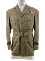 WW2 Canadian RCAF Tropical Worsted Named Officer's Jacket Pilot