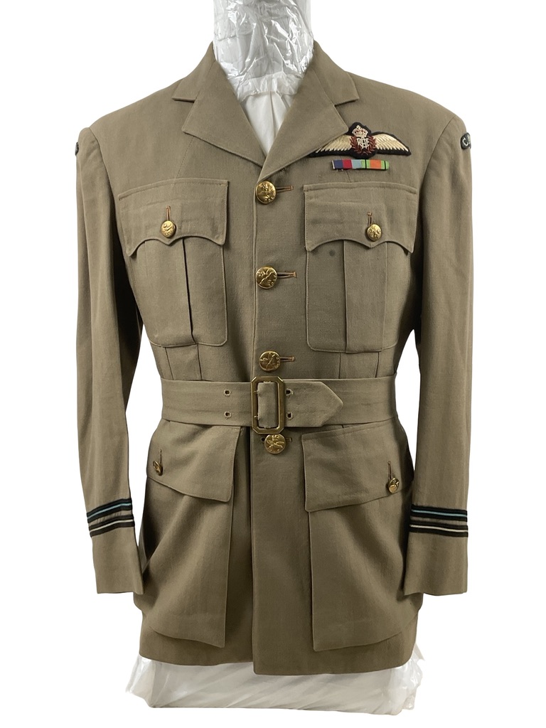 WW2 Canadian RCAF Tropical Worsted Named Officer's Jacket Pilot WW2 Canadian RCAF Tropical Worsted Named Officer's Jacket Pilot