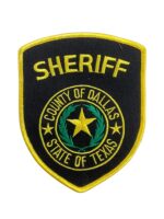 US County of Dallas State of Texas Sheriff Patch US County of Dallas State of Texas Sheriff Patch