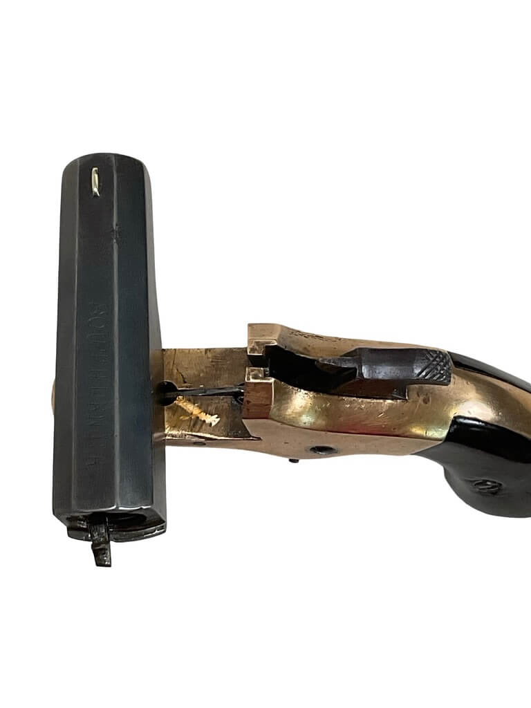 US 1839 Southerner .41 Caliber Rimfire Single Shot Derringer ANTIQUE NO PERMIT REQUIRED US 1839 Southerner .41 Caliber Rimfire Single Shot Derringer ANTIQUE NO PERMIT REQUIRED