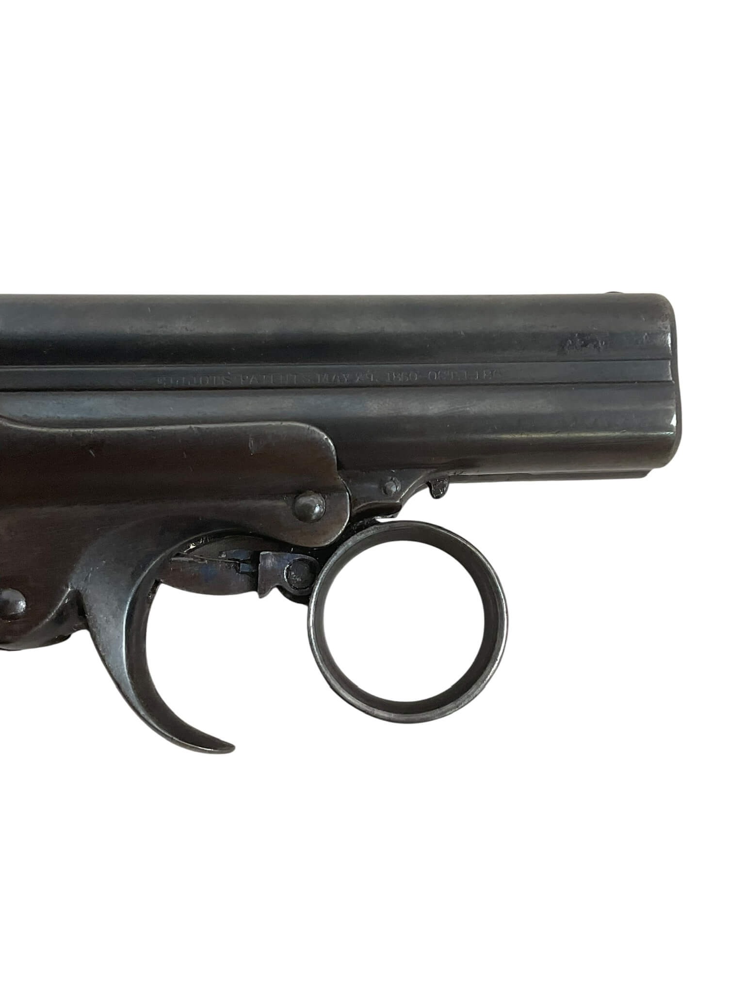 Remington Elliot 1860s 4 Barrel Derringer Pistol .32 Rimfire ANTIQUE NO PERMIT REQUIRED Remington Elliot 1860s 4 Barrel Derringer Pistol .32 Rimfire ANTIQUE NO PERMIT REQUIRED