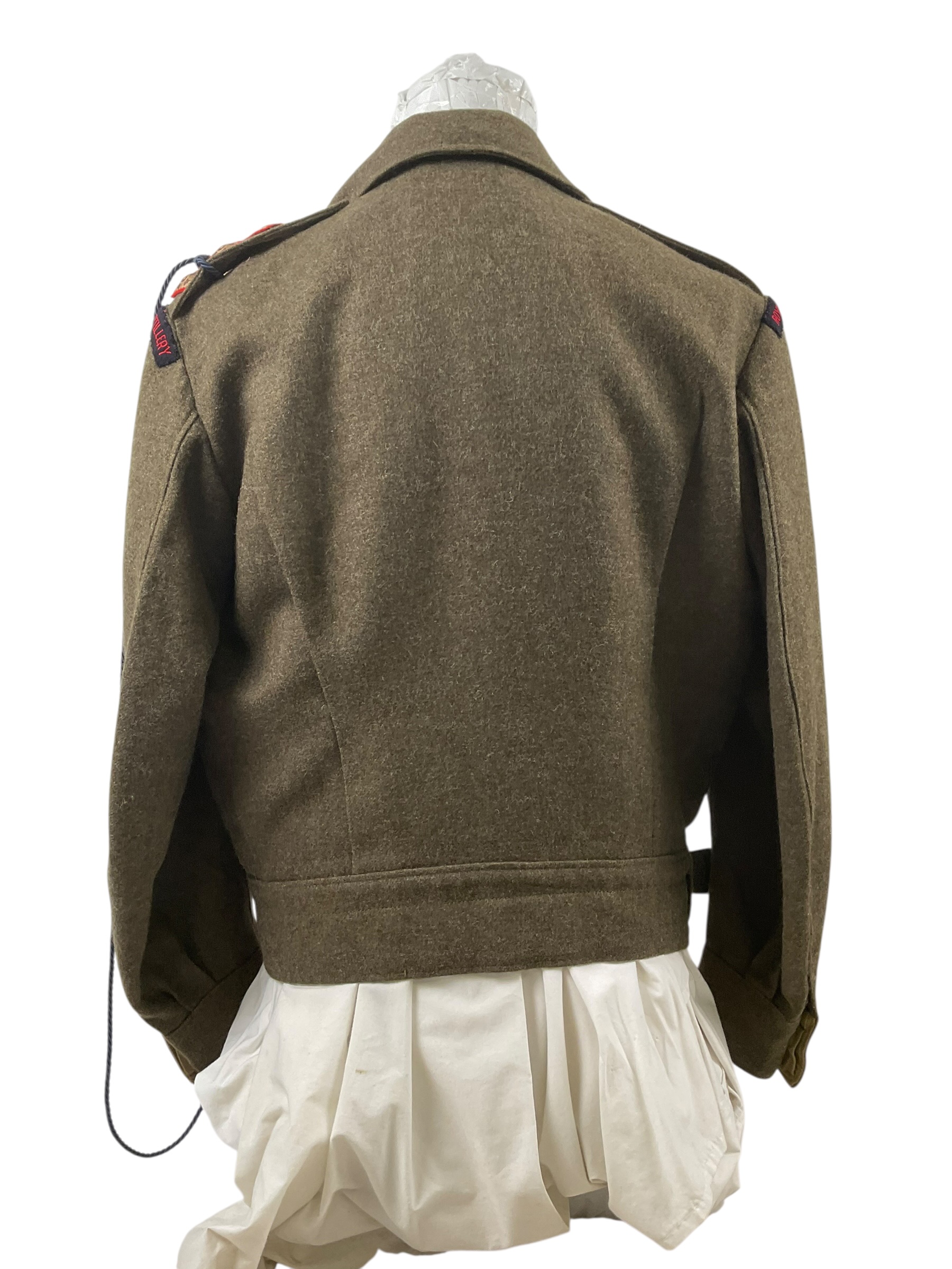 Canadian Army Korean War Officer's Battledress Jacket RCA Size 9 Dated 1951 Canadian Army Korean War Officer's Battledress Jacket RCA Size 9 Dated 1951