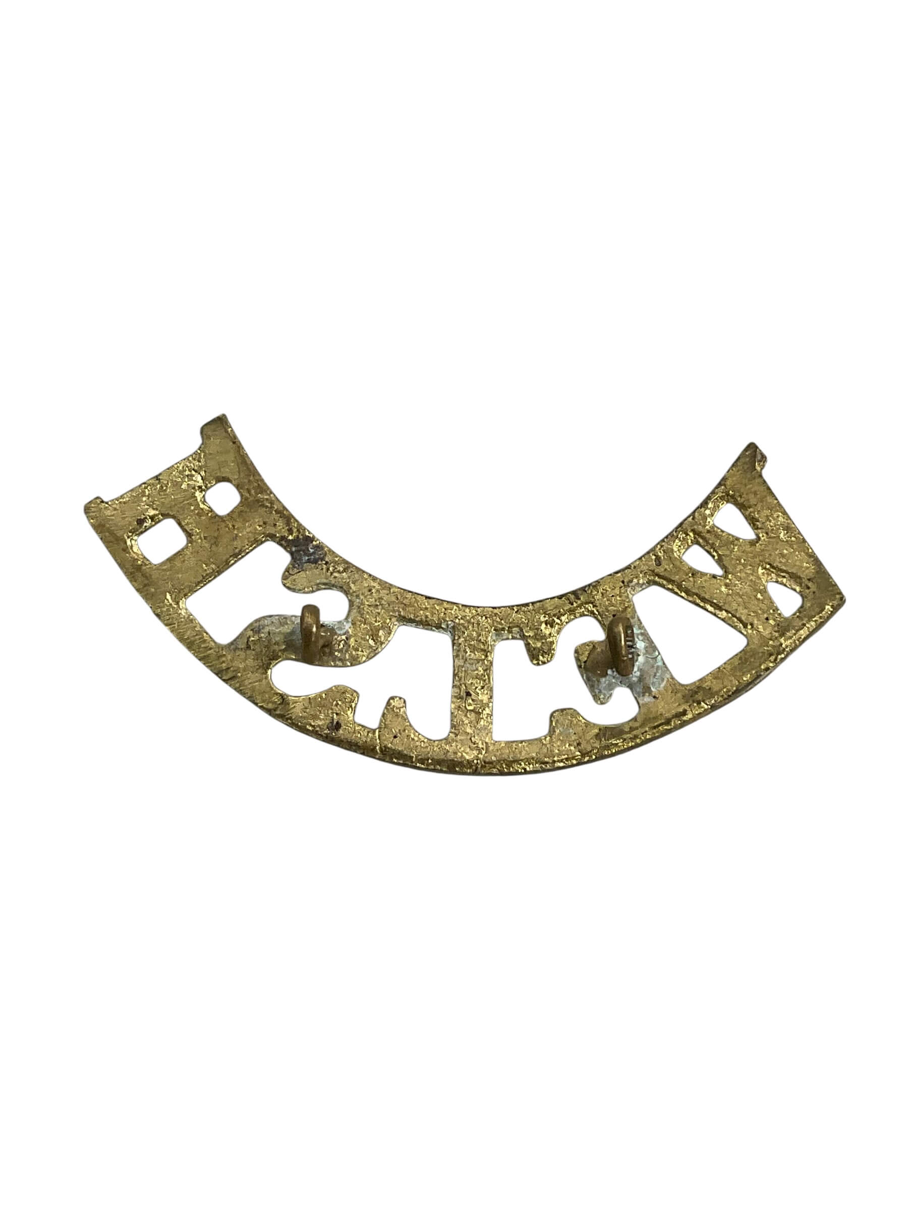 WW2 British Welsh Shoulder Title Insignia Single Indian Made WW2 British Welsh Shoulder Title Insignia Single Indian Made