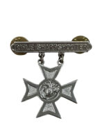 US USMC Rifle Sharpshooter Medal Full Size Sterling US USMC Rifle Sharpshooter Medal Full Size Sterling
