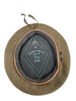 WW2 Canadian Army Khaki Beret Dated 1944 Size 7 1/4