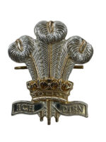 British The Royal Regiment of Wales Staybright Cap Badge
