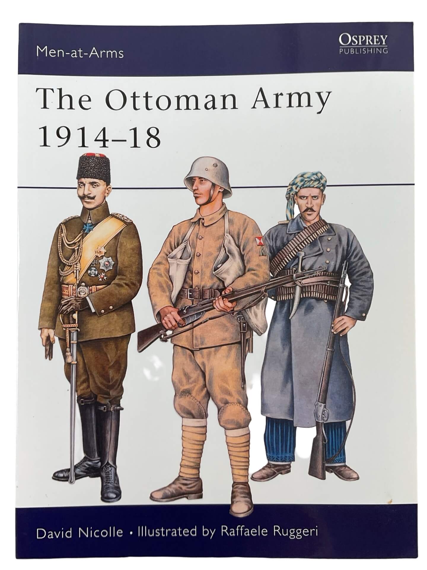 WW1 The Ottoman Army 1914-18 Osprey Men At Arms No 269 Used Softcover Reference Book WW1 The Ottoman Army 1914-18 Osprey Men At Arms No 269 Used Softcover Reference Book