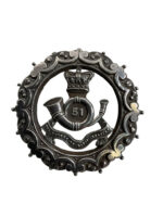 British 51st The Yorkshire Light Infantry Sweetheart Badge Hallmarked 1892