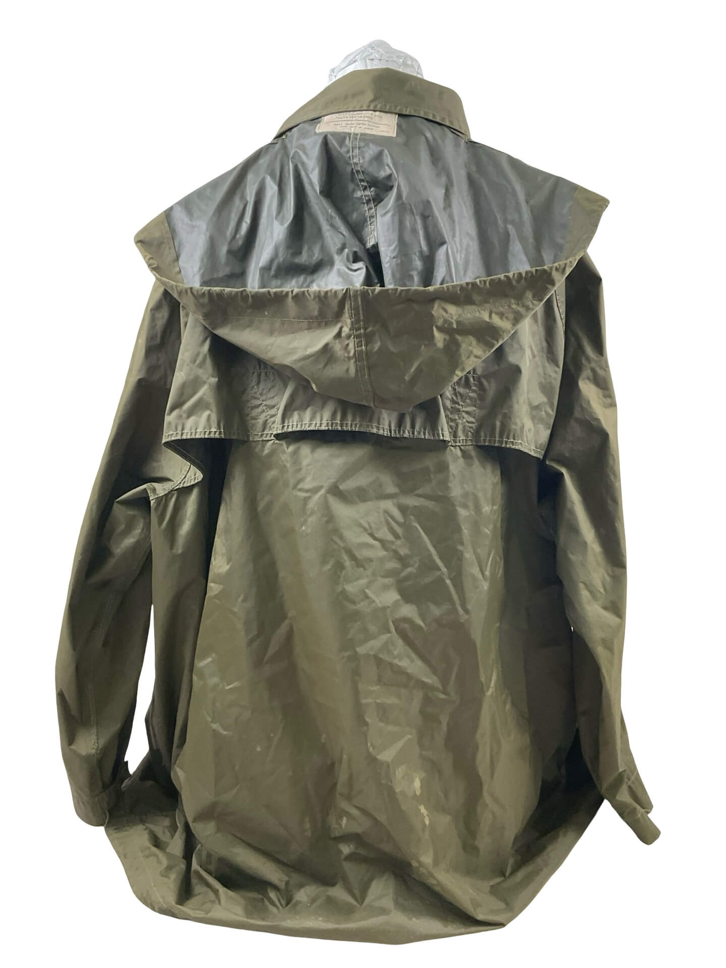Canadian Forces Rain Jacket Size Regular X Large Dated 1972 With Hood Size 8 Medium Long Dated 1971 Canadian Forces Rain Jacket Size Regular X Large Dated 1972 With Hood Size 8 Medium Long Dated 1971