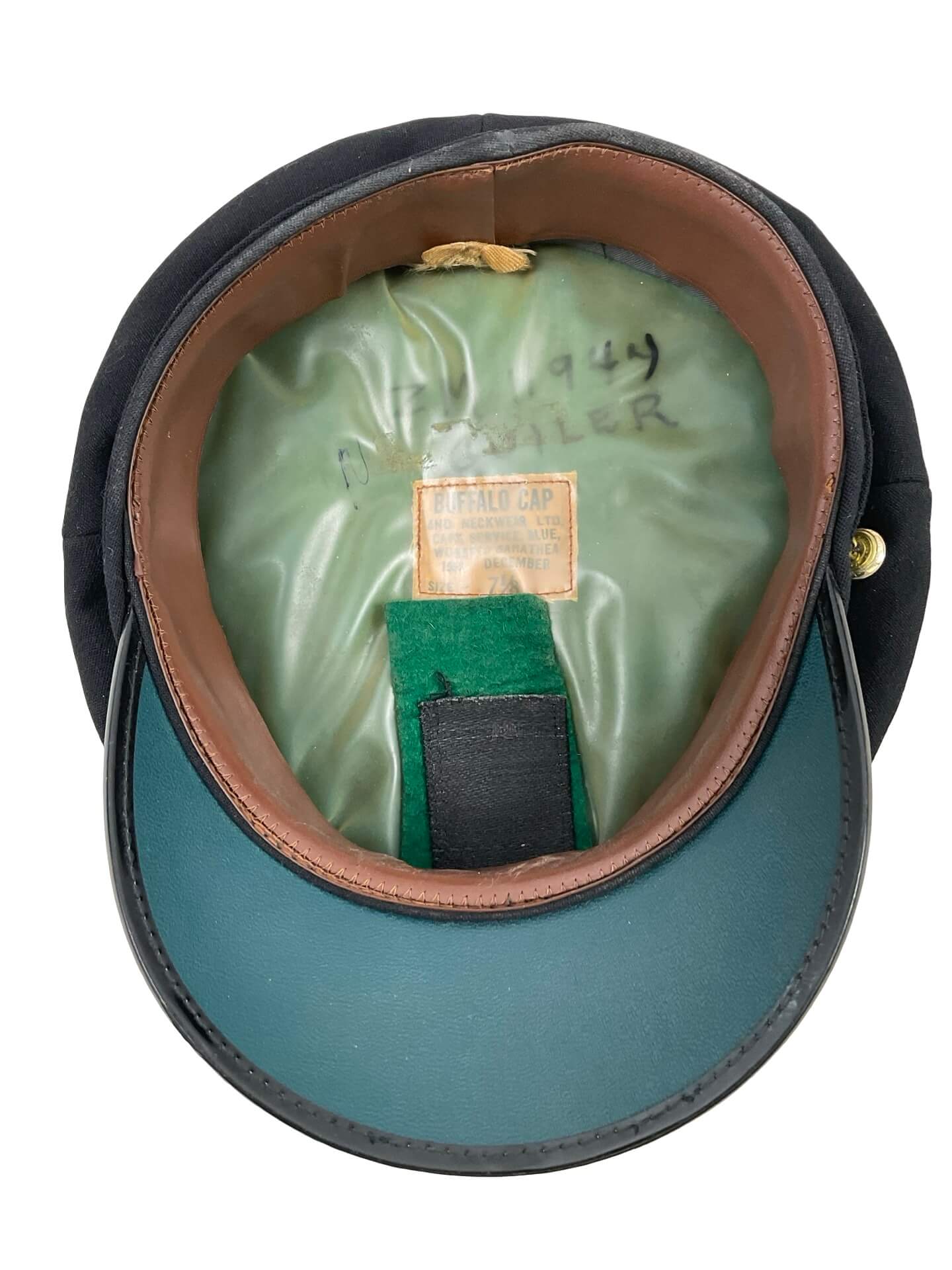 Royal Canadian Army Pay Corps Peak Cap Hat Size 7 1/8 Royal Canadian Army Pay Corps Peak Cap Hat Size 7 1/8