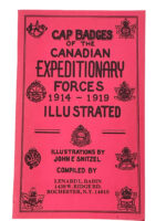 WW1 Cap Badges of the Canadian Expeditionary Forces 1914-1919 Illustrated Used Softcover Reference Book