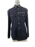 Canadian Armoured Corps Majors Patrol Dress Jacket With Chainmail