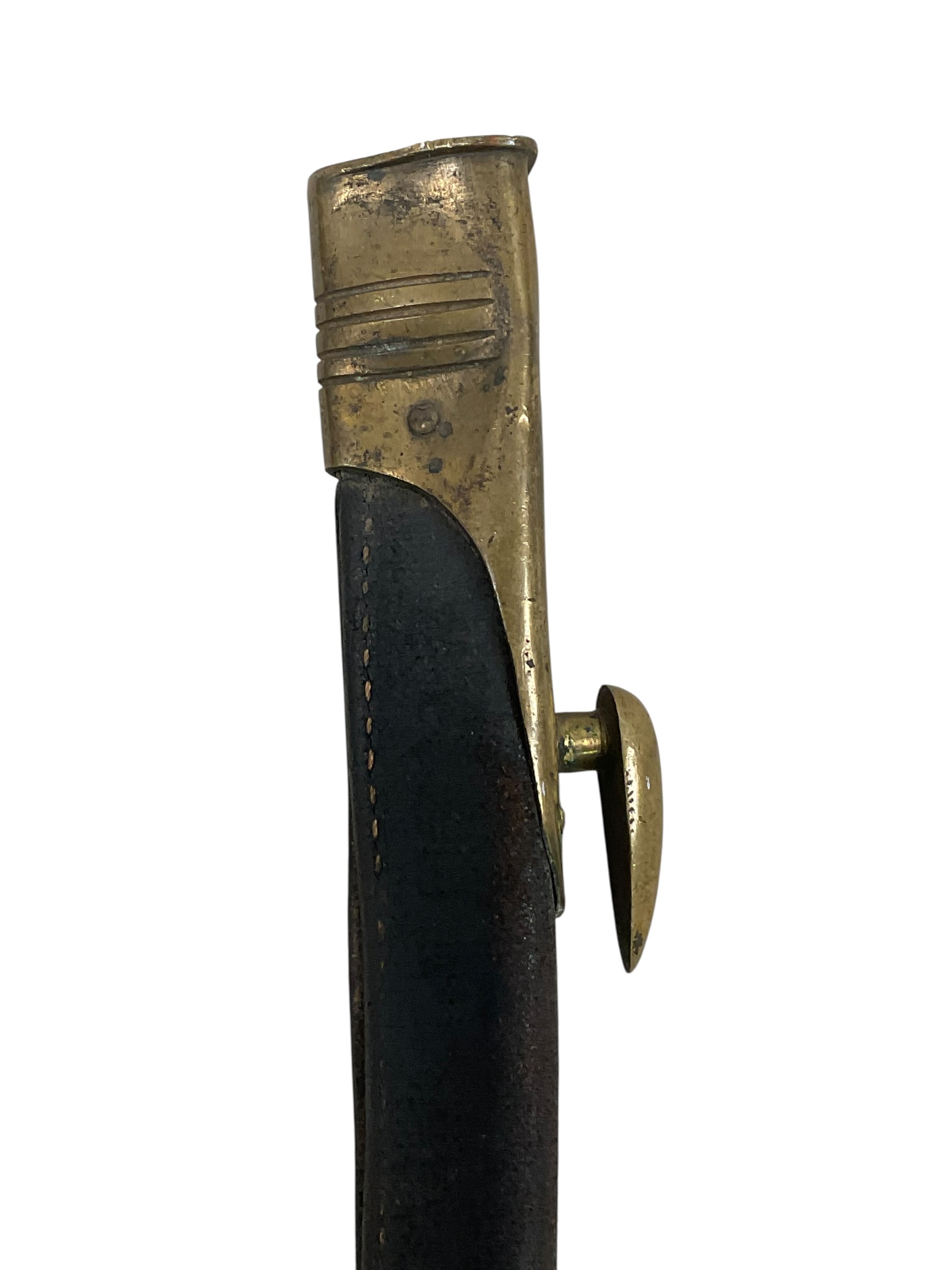 British Victorian Martini Henry Leather Scabbard British Victorian Martini Henry Leather Scabbard