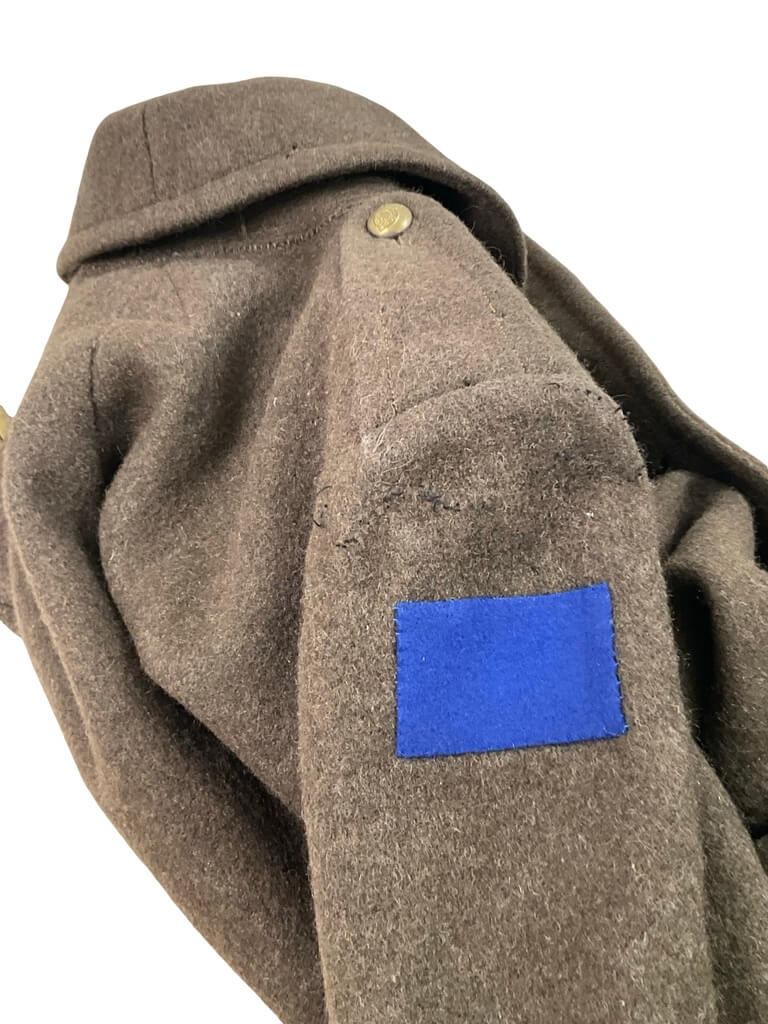 WW2 Canadian Army Greatcoat Size 8 Dated 1942 With 2nd Division Patches WW2 Canadian Army Greatcoat Size 8 Dated 1942 With 2nd Division Patches