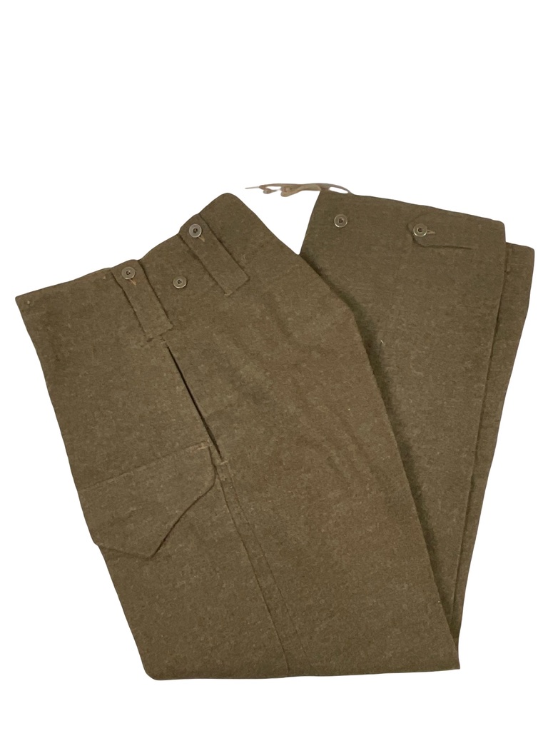 Canadian Army Korean War Battledress Trousers Pants Size 5 Dated 1951 Canadian Army Korean War Battledress Trousers Pants Size 5 Dated 1951