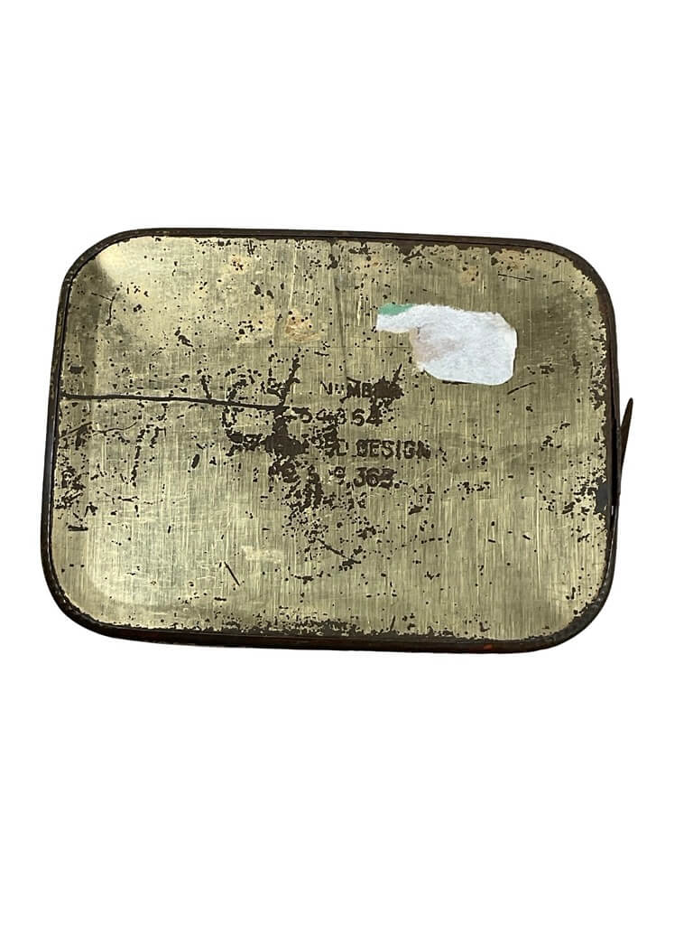 WW2 British Emergency Ration Tin With Contents Dated 1942 WW2 British Emergency Ration Tin With Contents Dated 1942