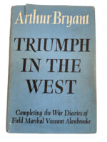 WW2 British Triumph in the West Diaries of Field Marshal Viscount Alanbrooke Used Hardcover Reference Book