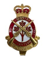 Canadian Forces Infantry Enameled Cap Badge Canadian Forces Infantry Enameled Cap Badge