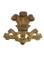 WW1 British BEF Glamorgan Yeomanry Cap Badge
