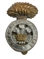 WW2 British Army Royal Welch Fusiliers Cap Badge
