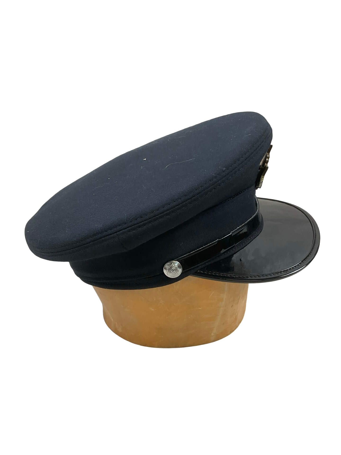 Canadian Fire Department Other Ranks Peak Cap Hat With Badge Size 7 1/2 Canadian Fire Department Other Ranks Peak Cap Hat With Badge Size 7 1/2