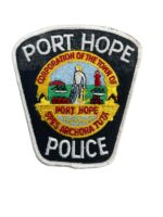 Canadian Port Hope Ontario Police Patch 2 Canadian Port Hope Ontario Police Patch 2